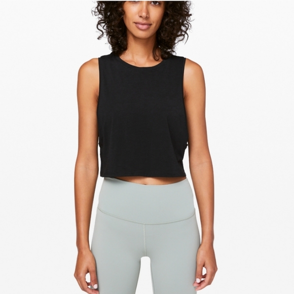 lululemon athletica Tops - Lululemon Muscle Love Crop Tank